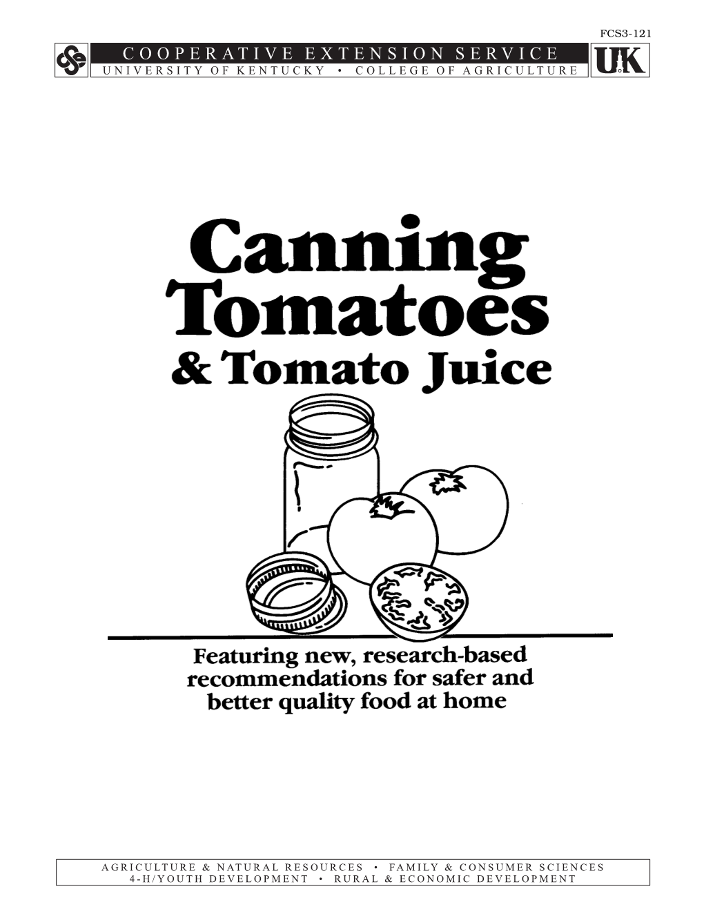 Canning Tomatoes & Tomato Juice