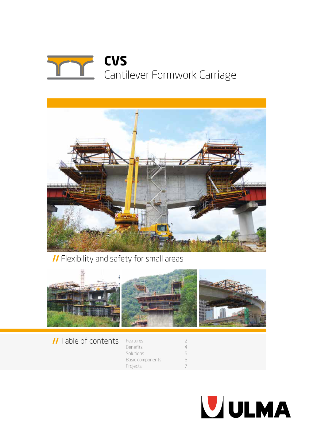 CVS Cantilever Formwork Carriage