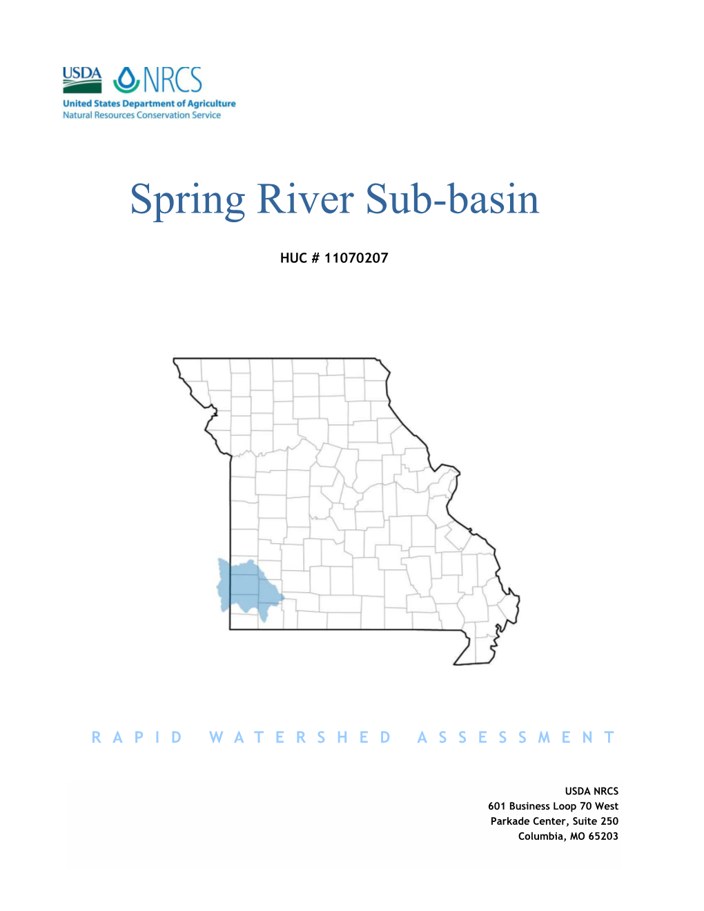 Spring River Sub-Basin