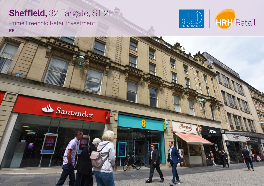 Sheffield,32 Fargate, S1 2HE Prime Freehold Retail Investment | EE