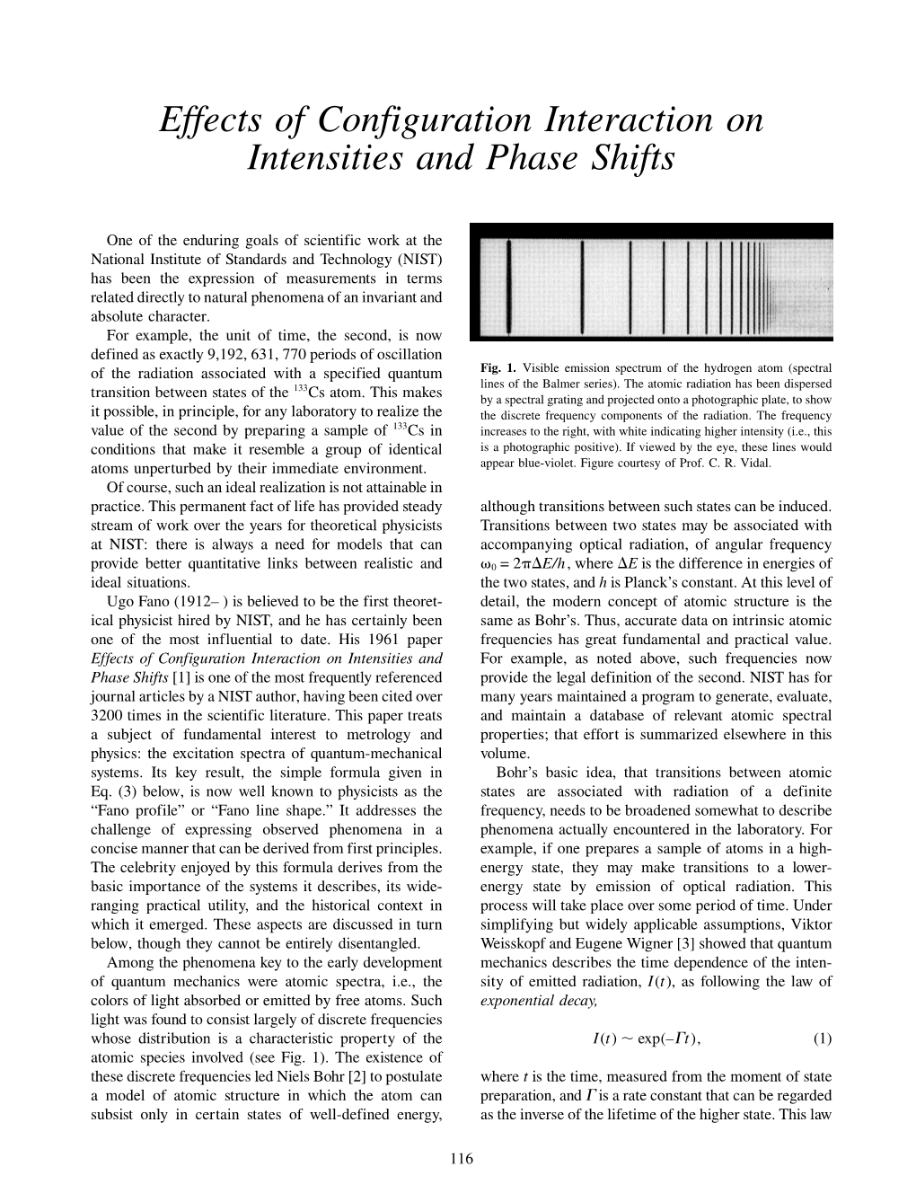 Effects of Configuration Interaction on Intensities and Phase Shifts