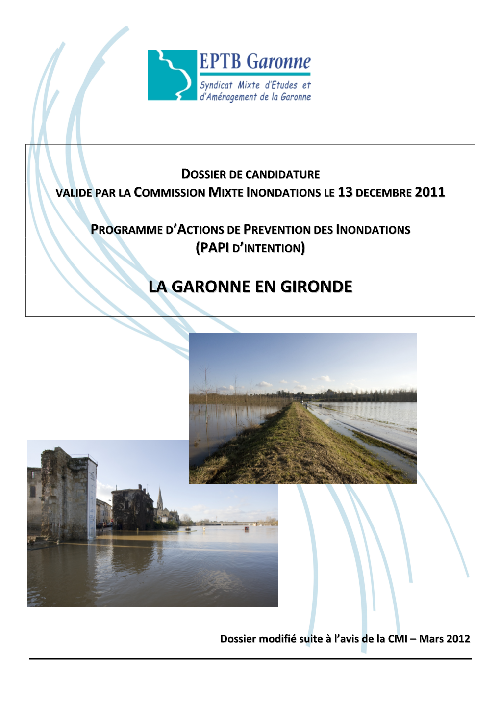La Garonne En Gironde