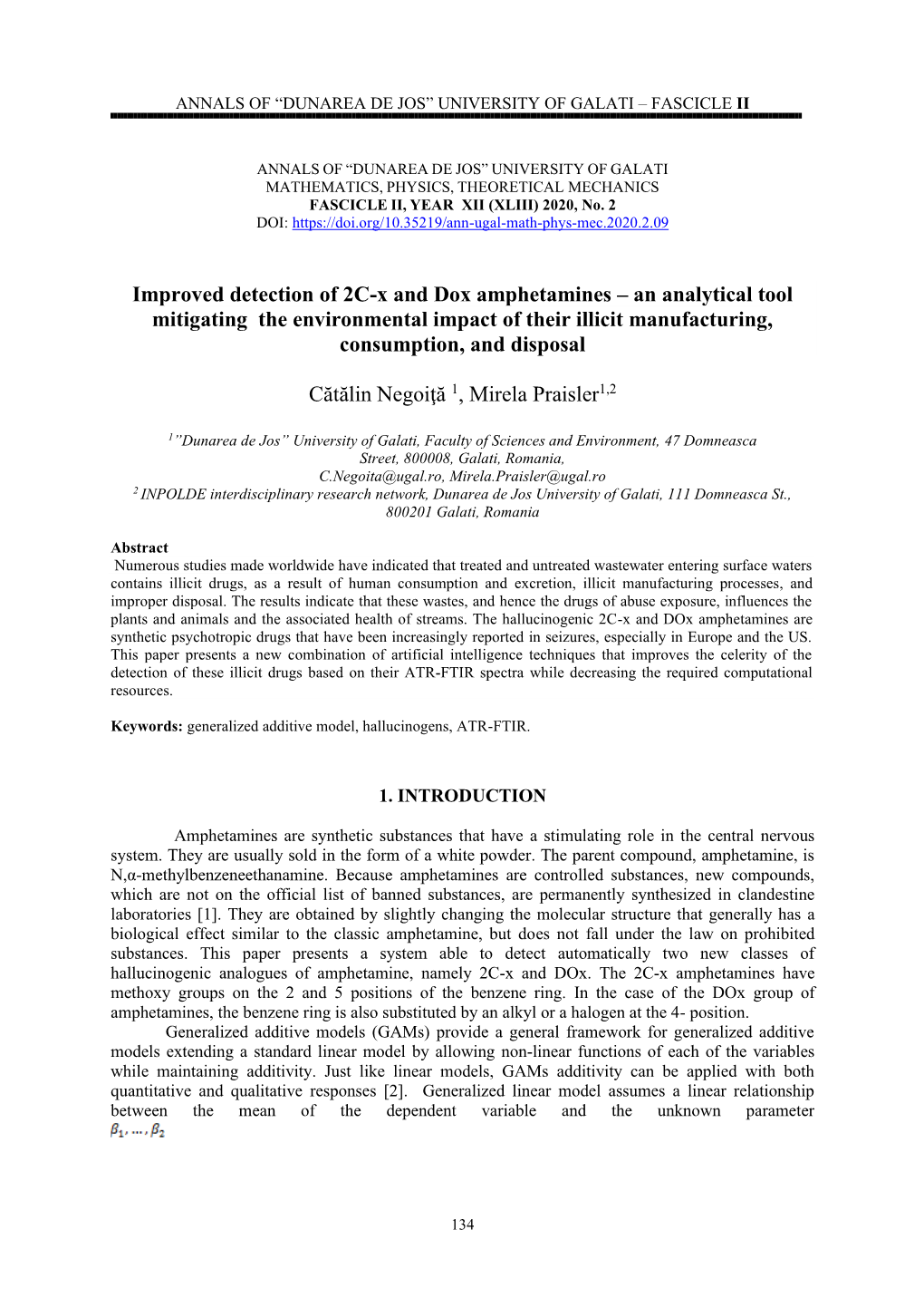 Improved Detection of 2C-X and Dox Amphetamines – an Analytical Tool Mitigating the Environmental Impact of Their Illicit Manufacturing, Consumption, and Disposal