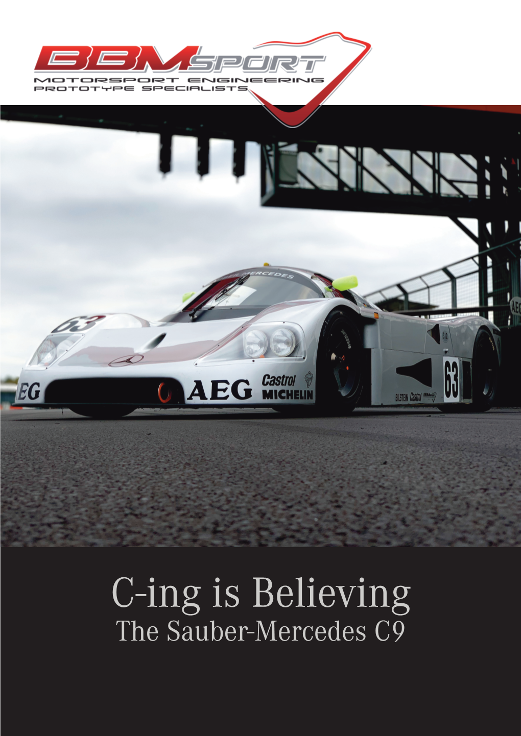 C-Ing Is Believing the Sauber-Mercedes C9 Sauber-Mercedes C9