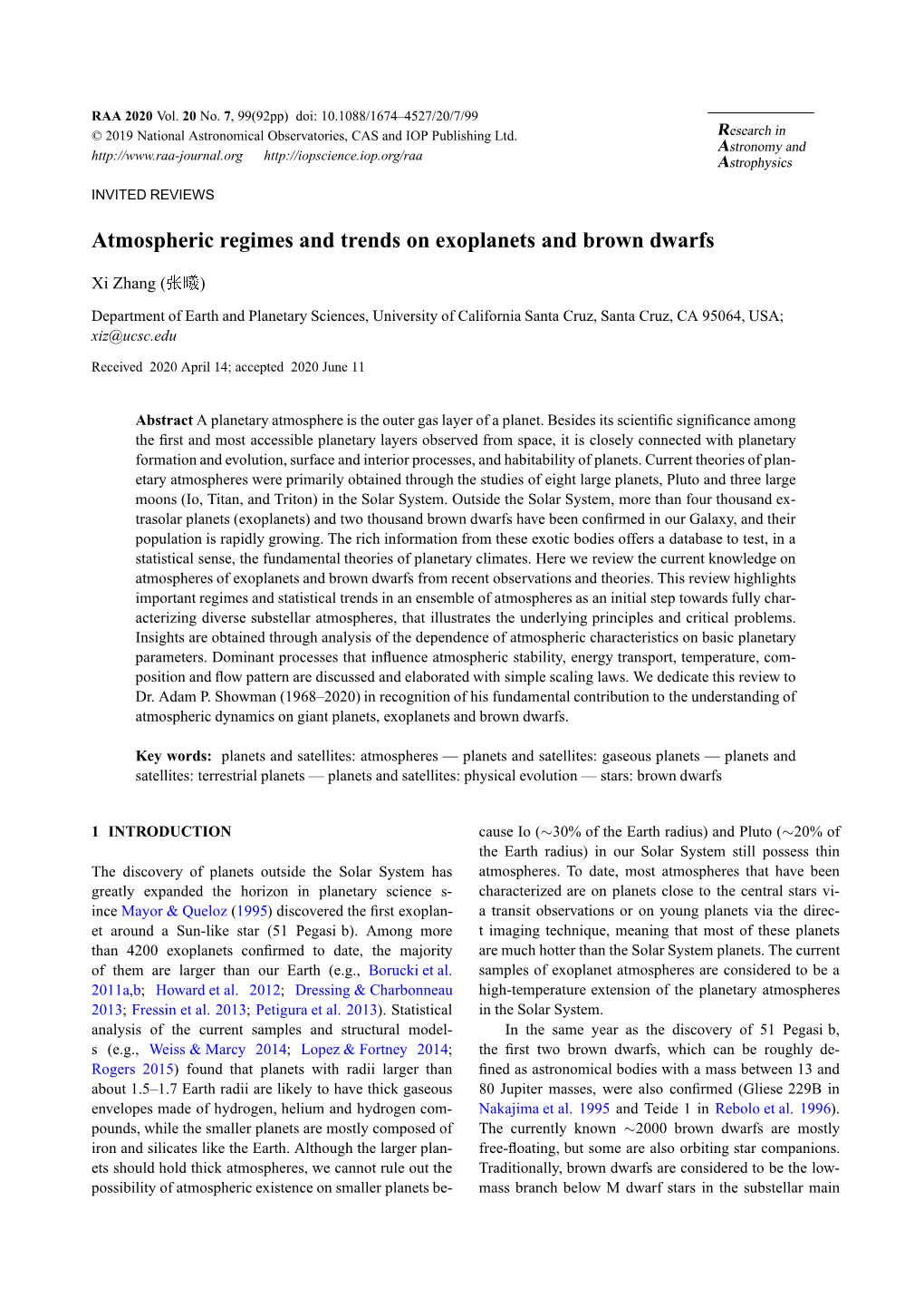 Atmospheric Regimes and Trends on Exoplanets and Brown Dwarfs