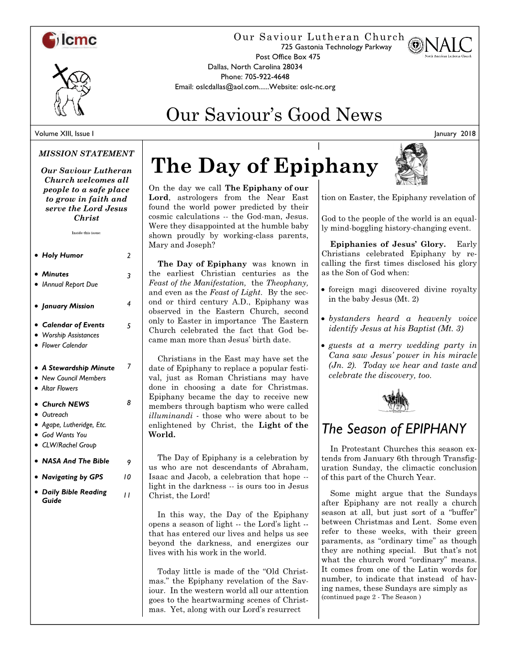 The Day of Epiphany