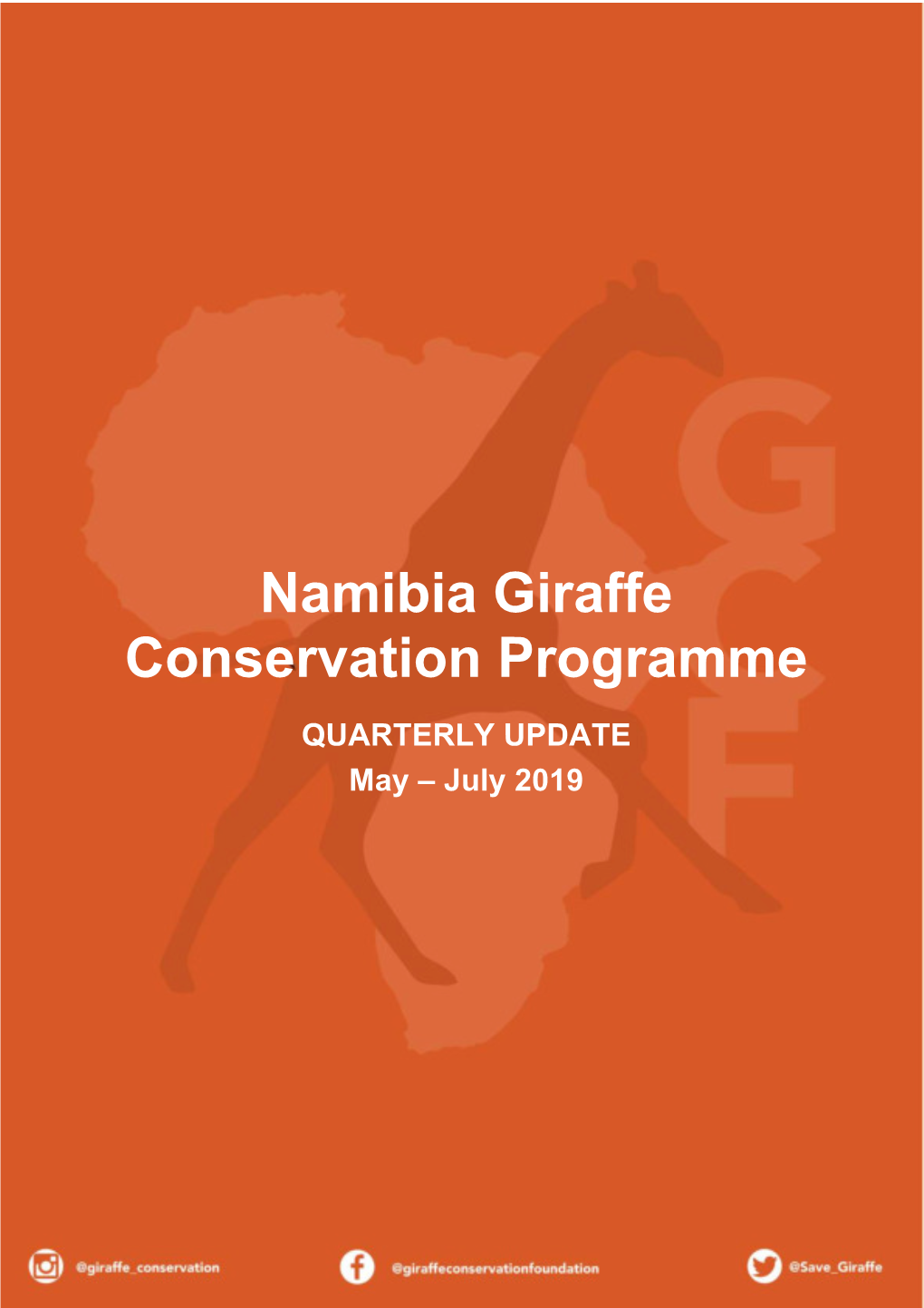 Namibia Quarterly Report July 2019