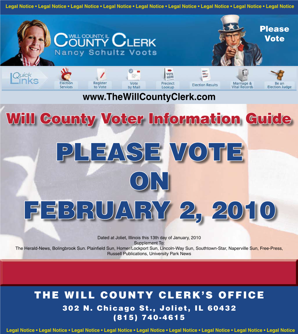 Please Vote on February 2, 2010