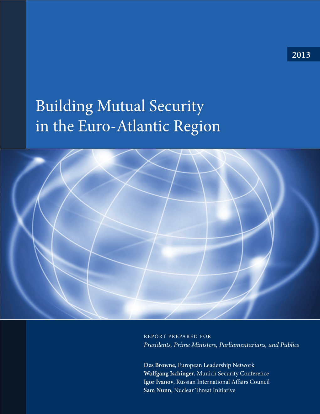 Building Mutual Security in the Euro-Atlantic Region