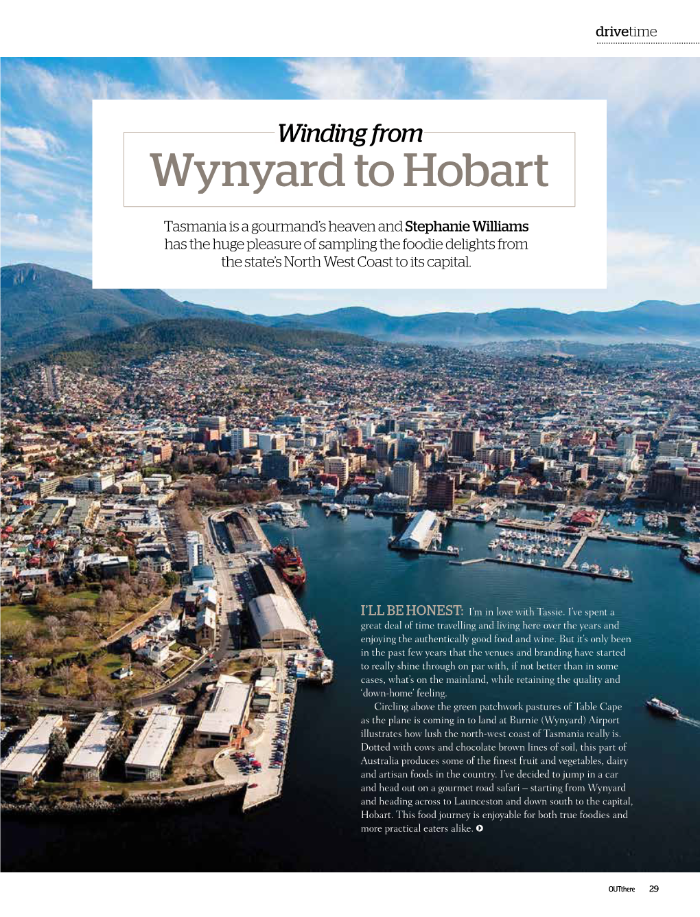 Wynyard to Hobart