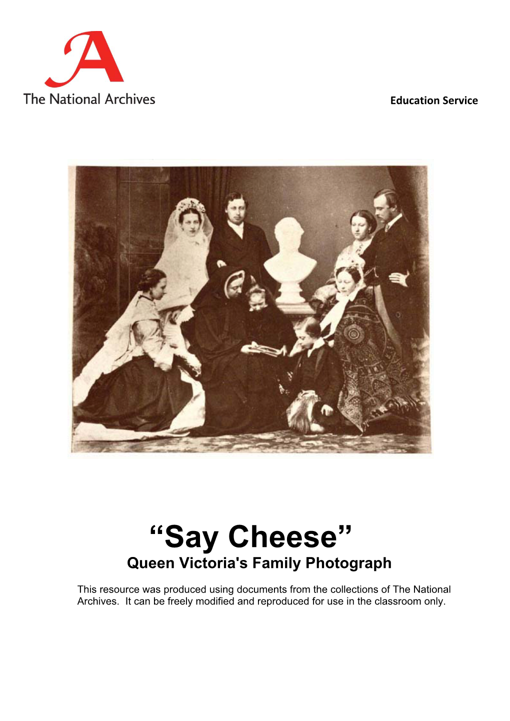 “Say Cheese” Queen Victoria's Family Photograph