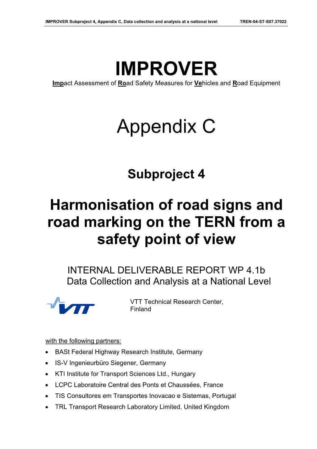 IMPROVER Appendix C