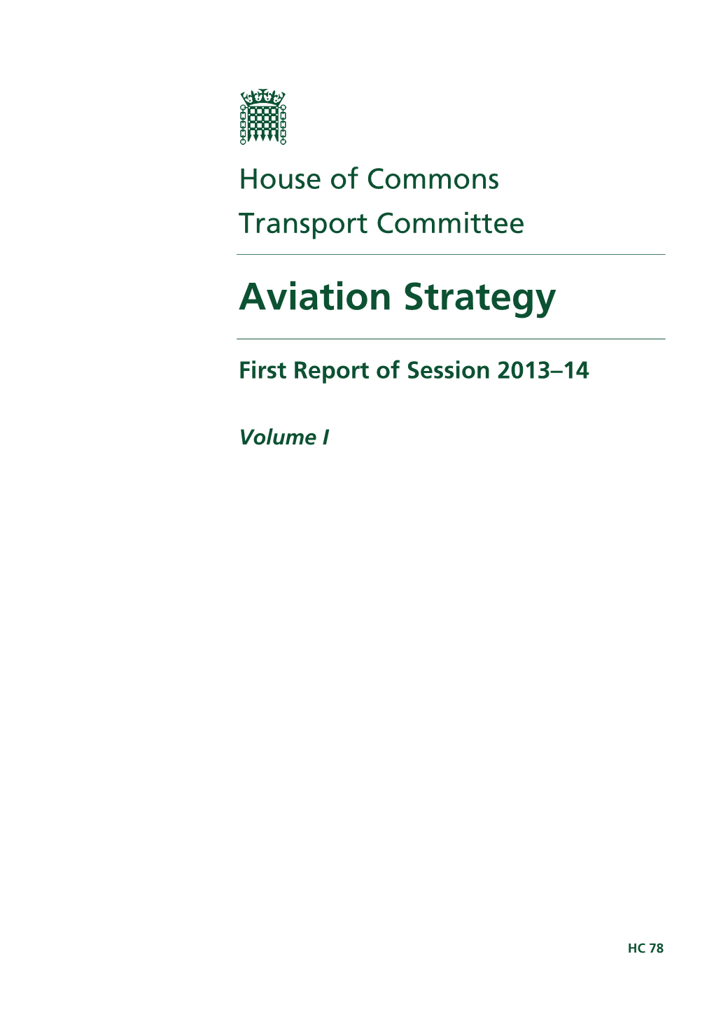 Aviation Strategy