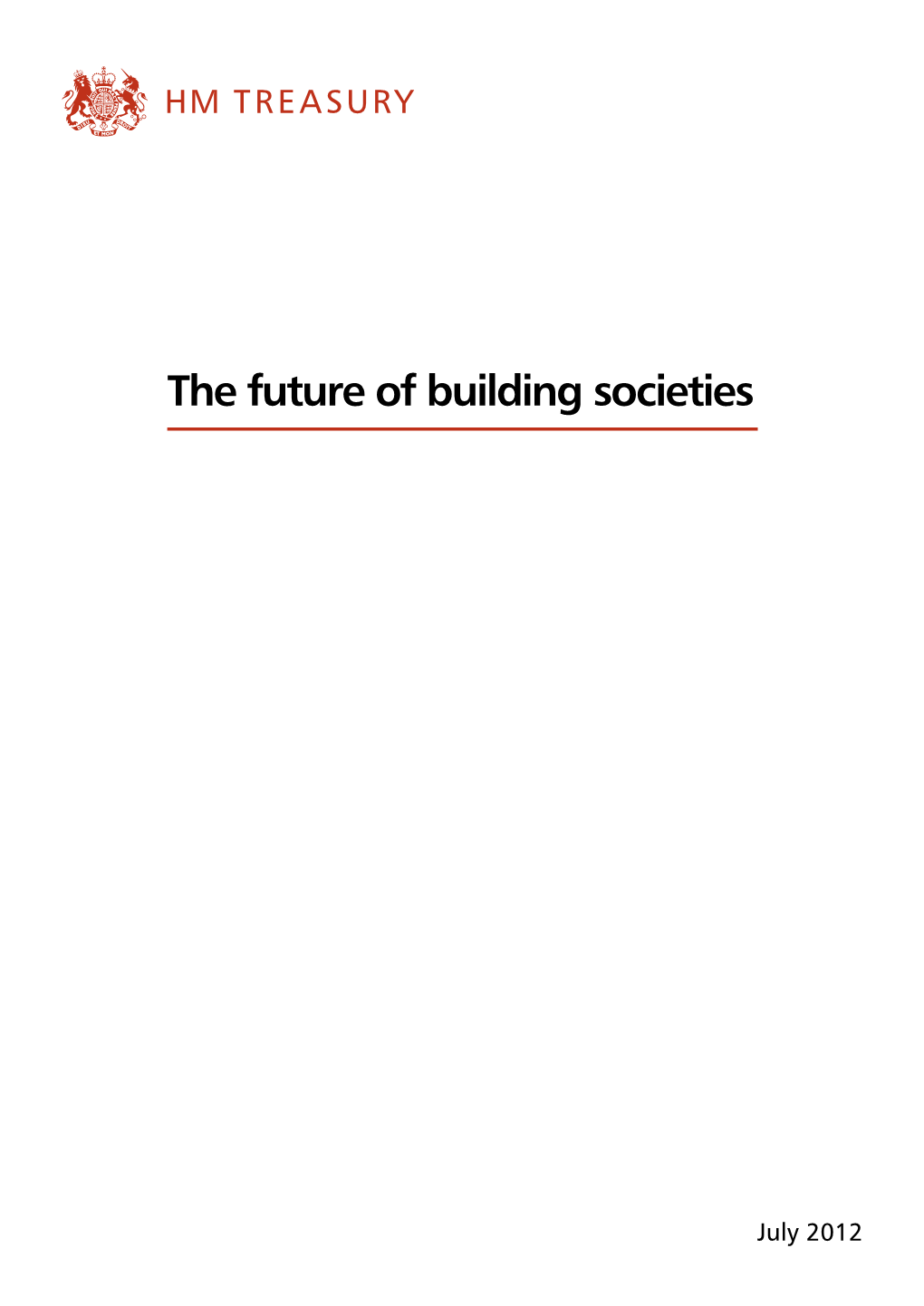 The Future of Building Societies