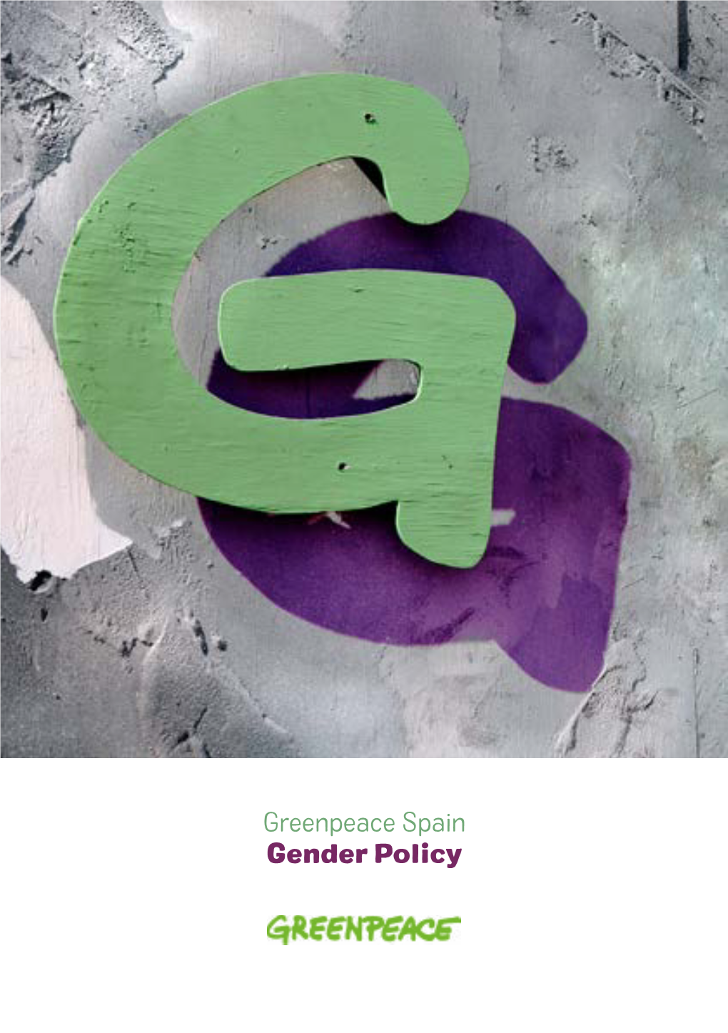 Greenpeace Spain Gender Policy Contents