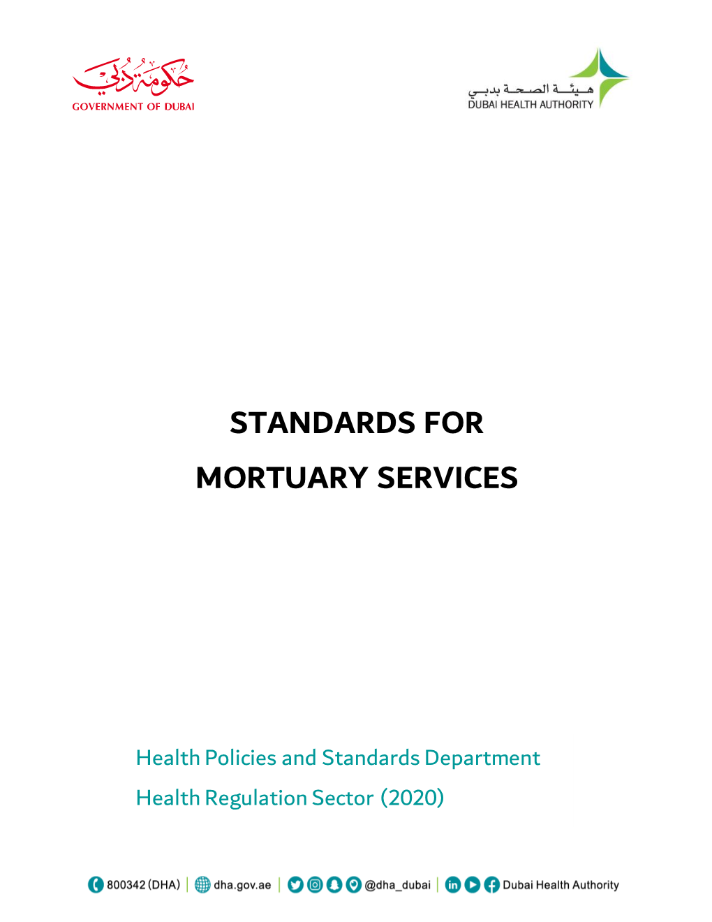 Standards for Mortuary Services