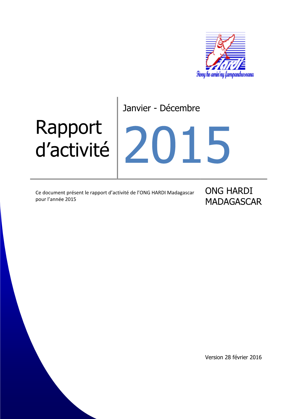 Rapport D'activité