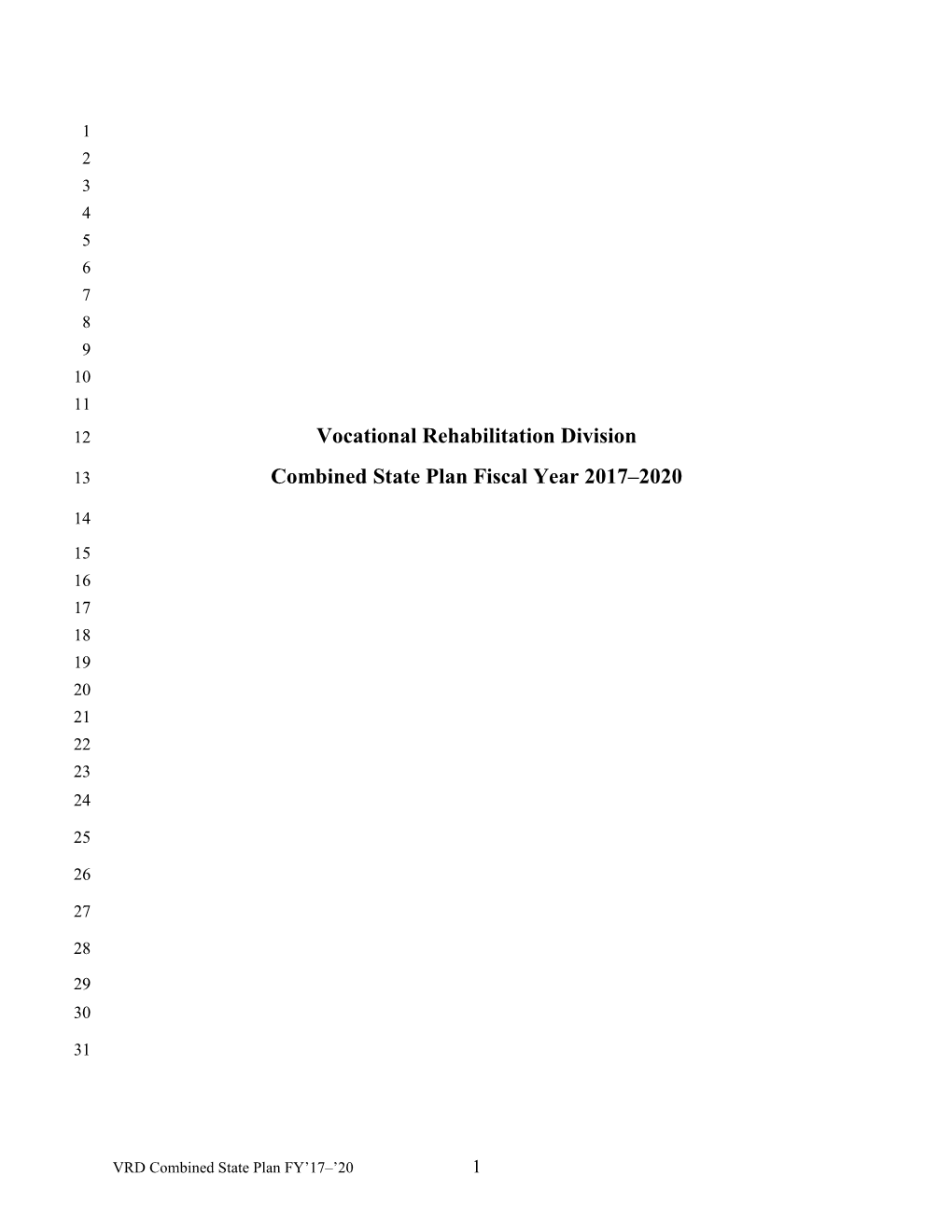 Commission Meeting Materials May 23, 2017 9:00 A.M. - Modification to the Combined State