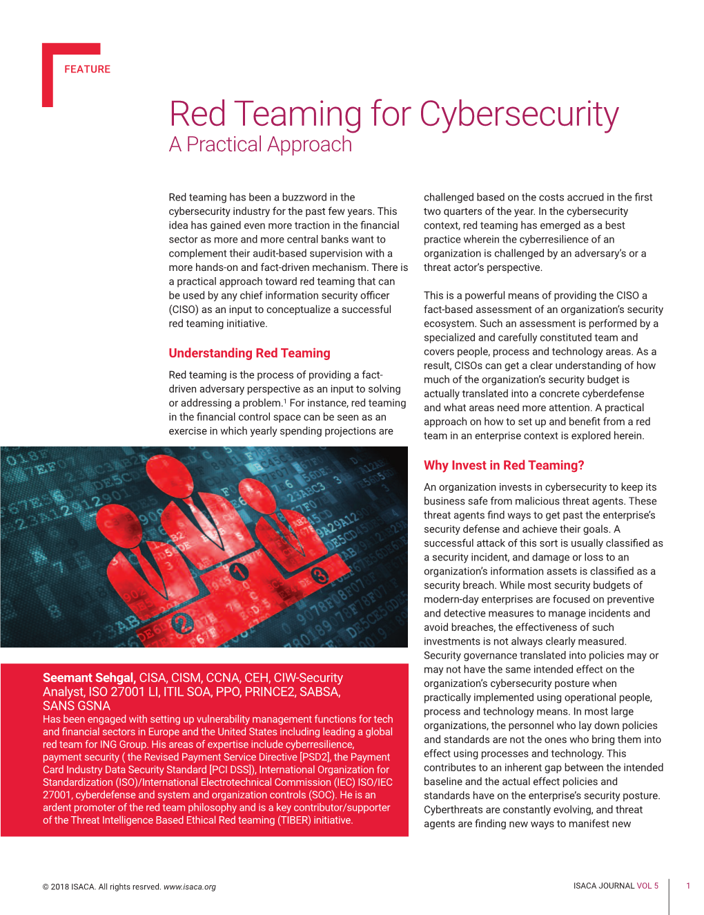 Red Teaming for Cybersecurity a Practical Approach