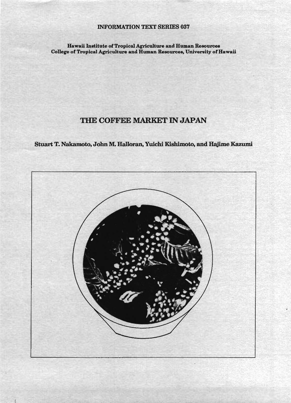 The Coffee Market in Japan