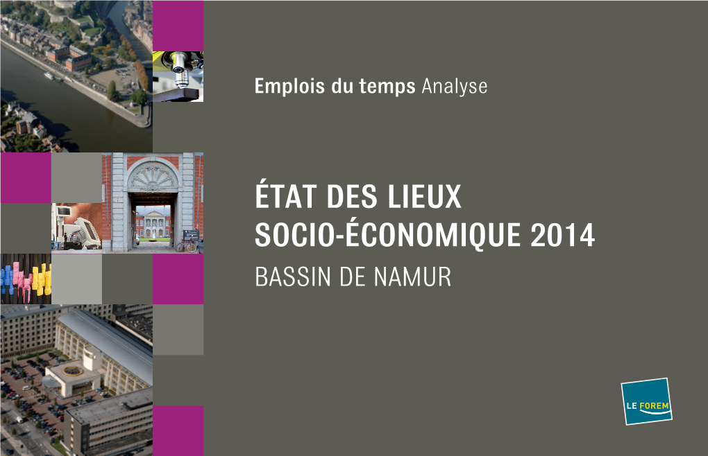 État Des Lieux Socio-Économique 2014 Bassin De Namur