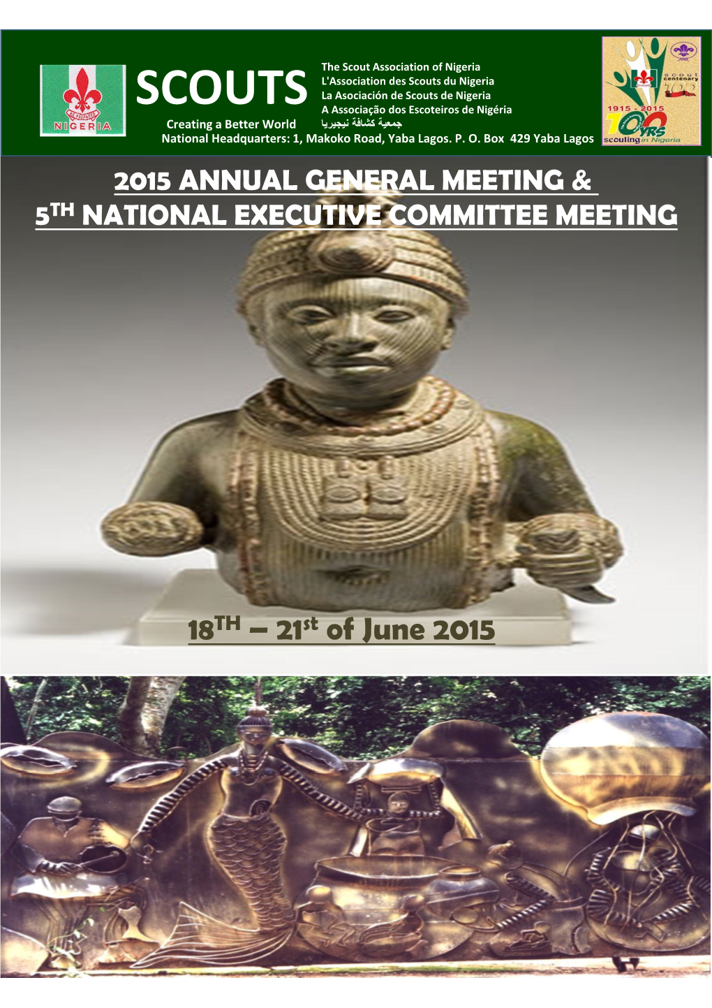 2015 ANNUAL GENERAL MEETING and 5Th National