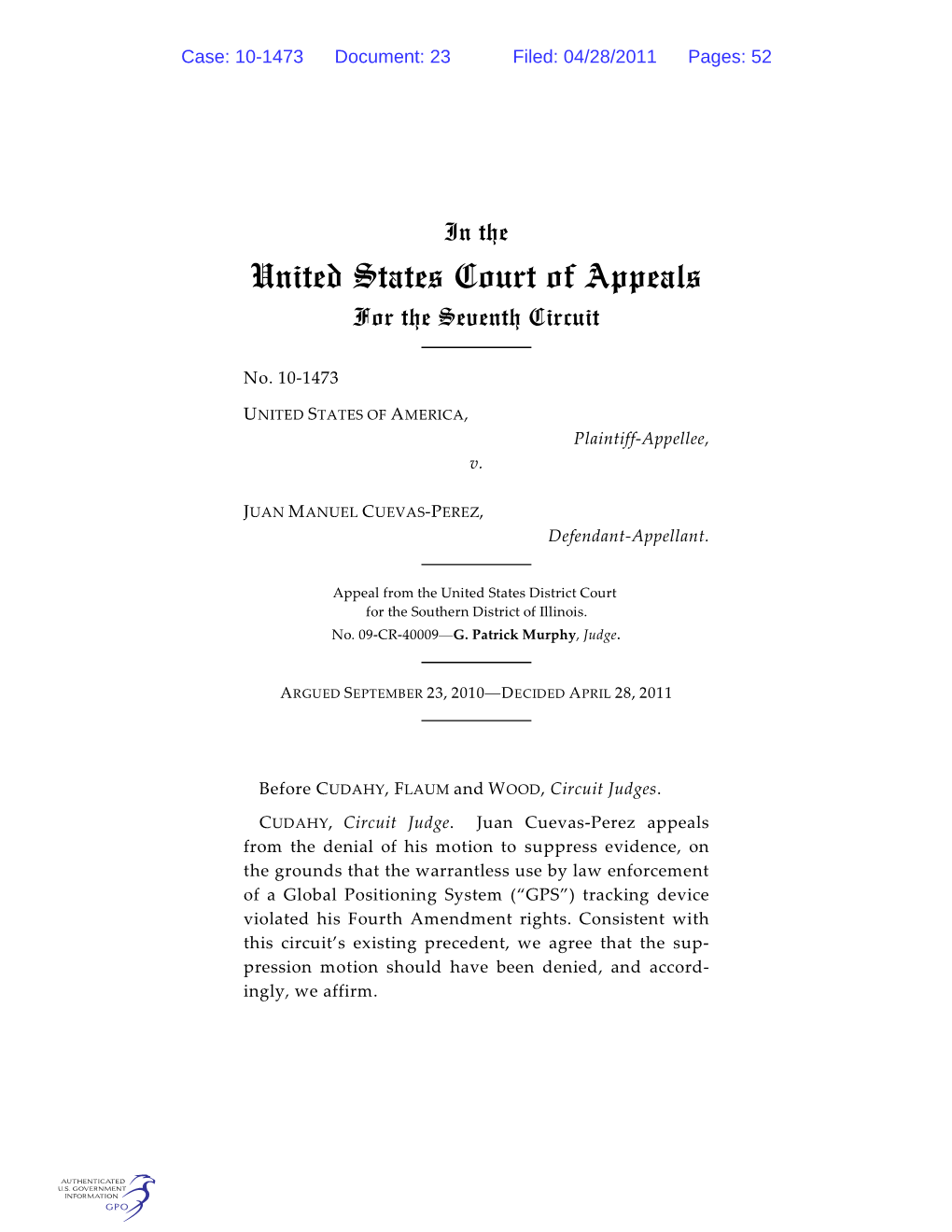 United States Court of Appeals for the Seventh Circuit