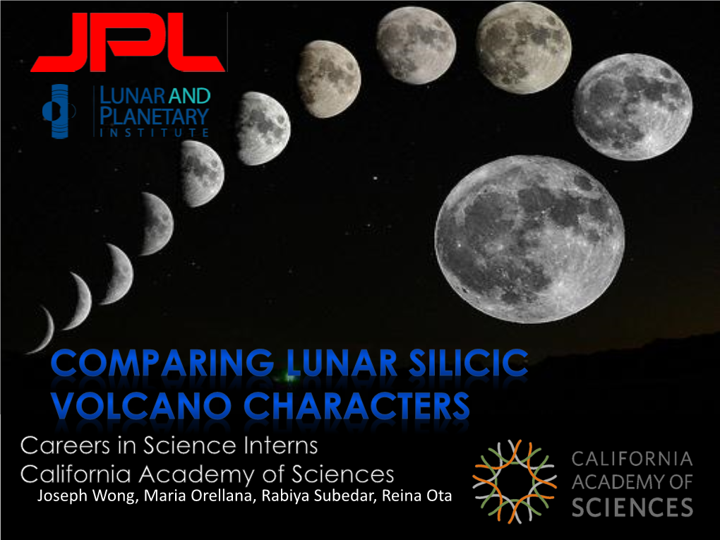 Comparing Lunar Silicic Volcano Characters