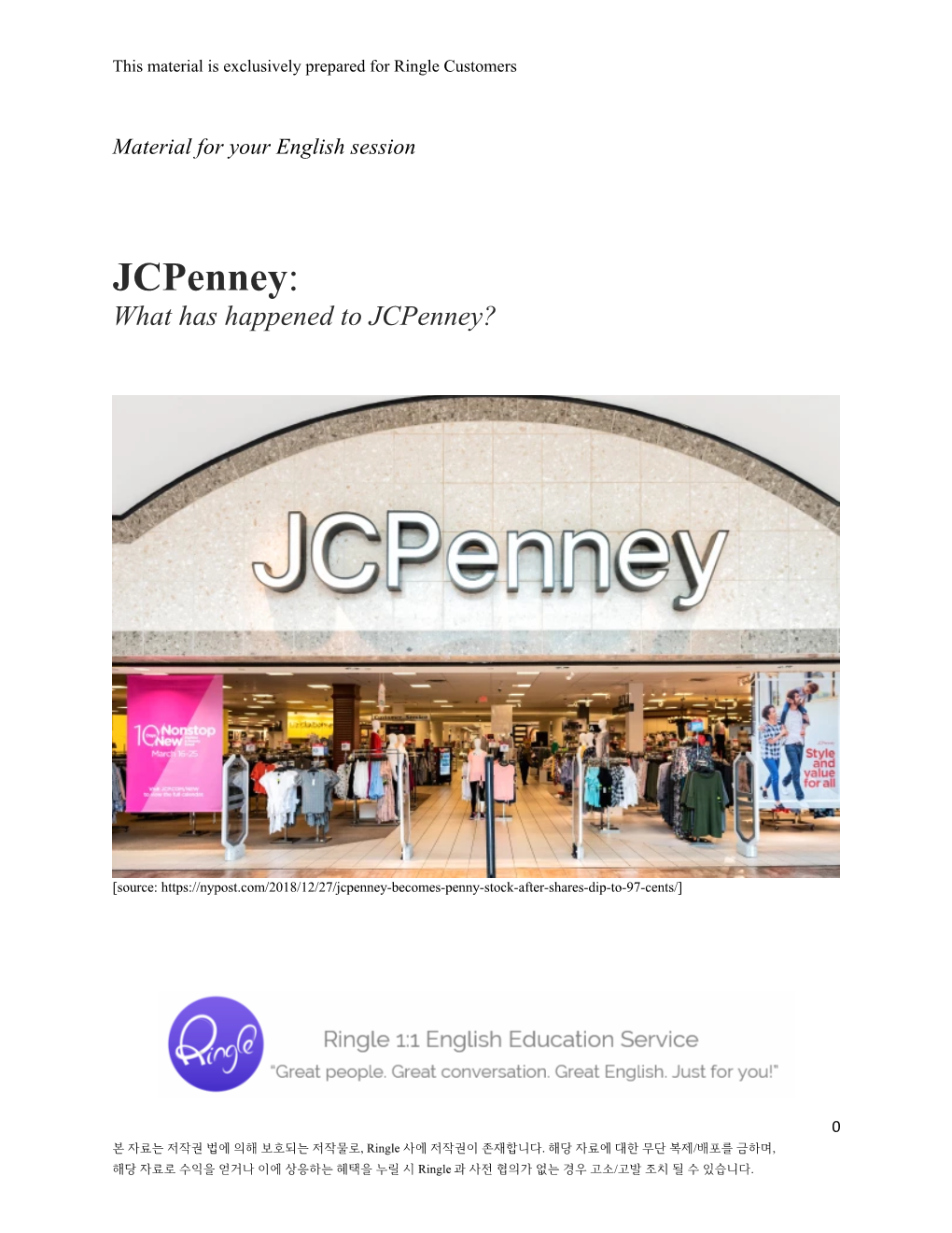 Jcpenney: What Has Happened to Jcpenney?