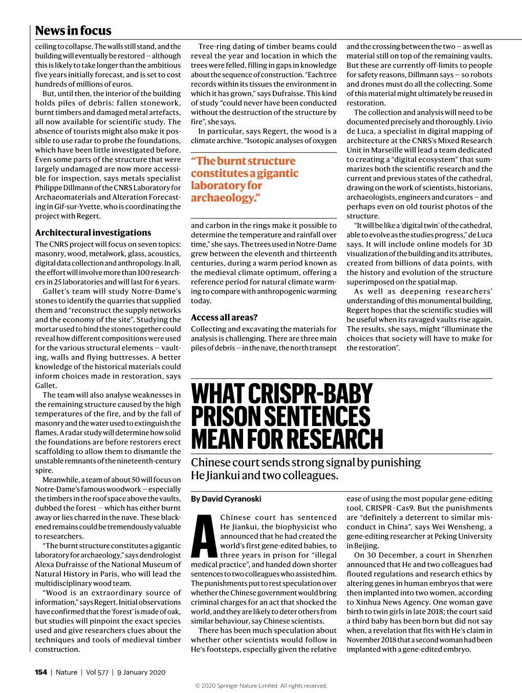 What Crispr-Baby Prison Sentences Mean for Research