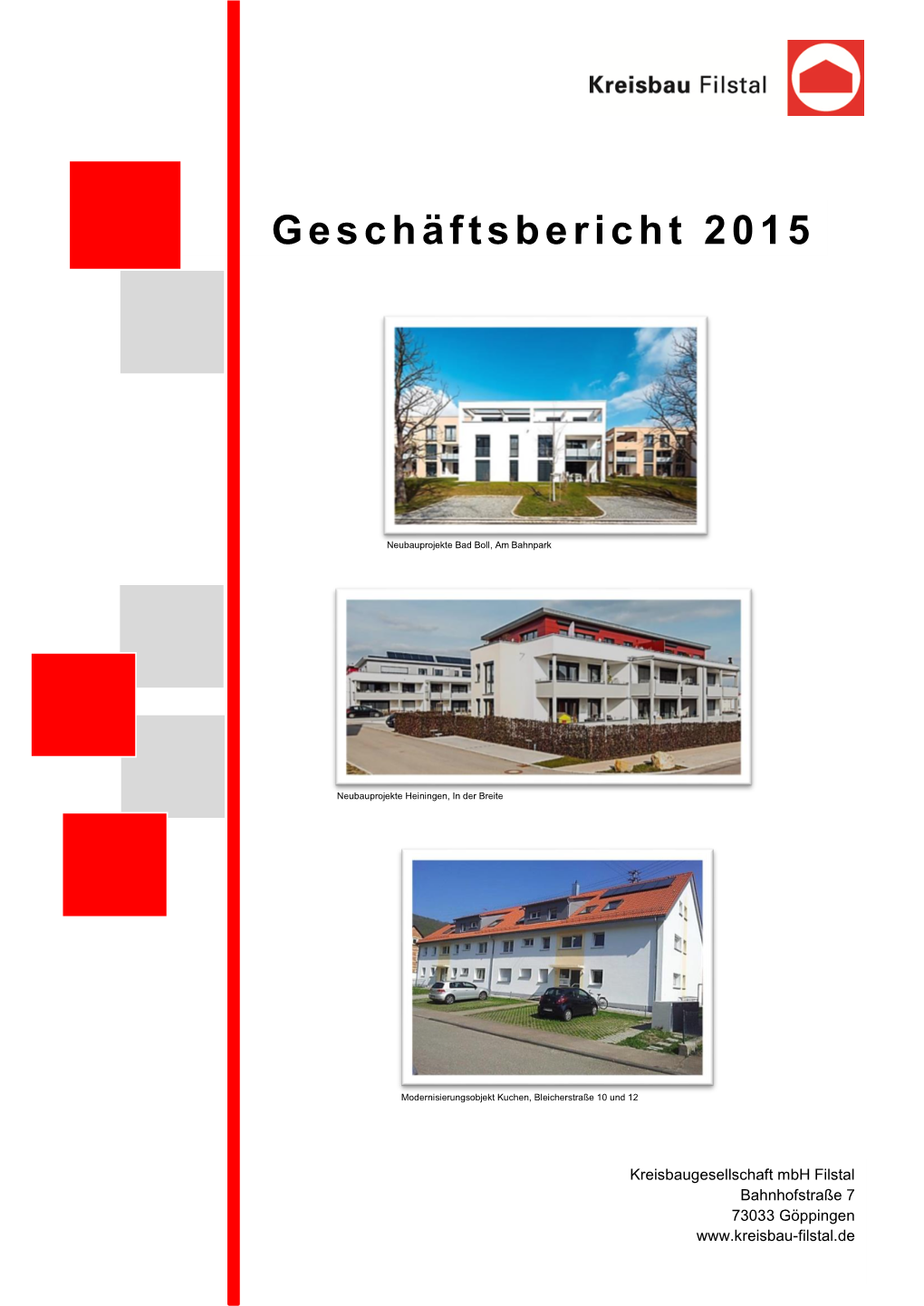 Geschäftsbericht 2015