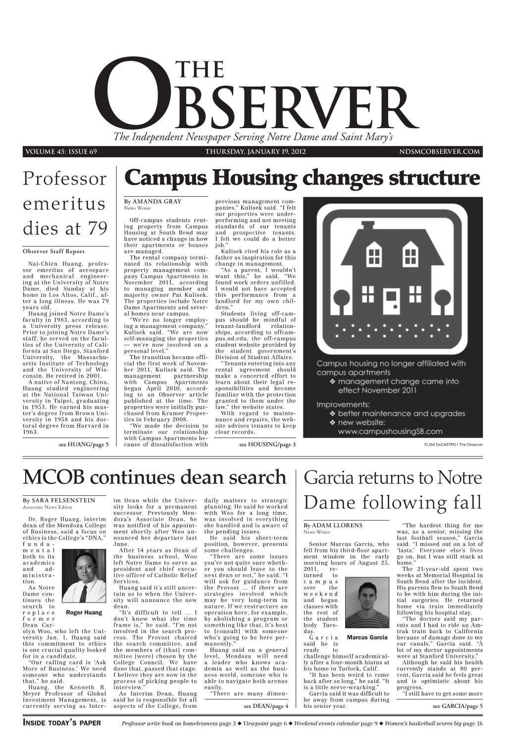 Campus Housing Changes Structure