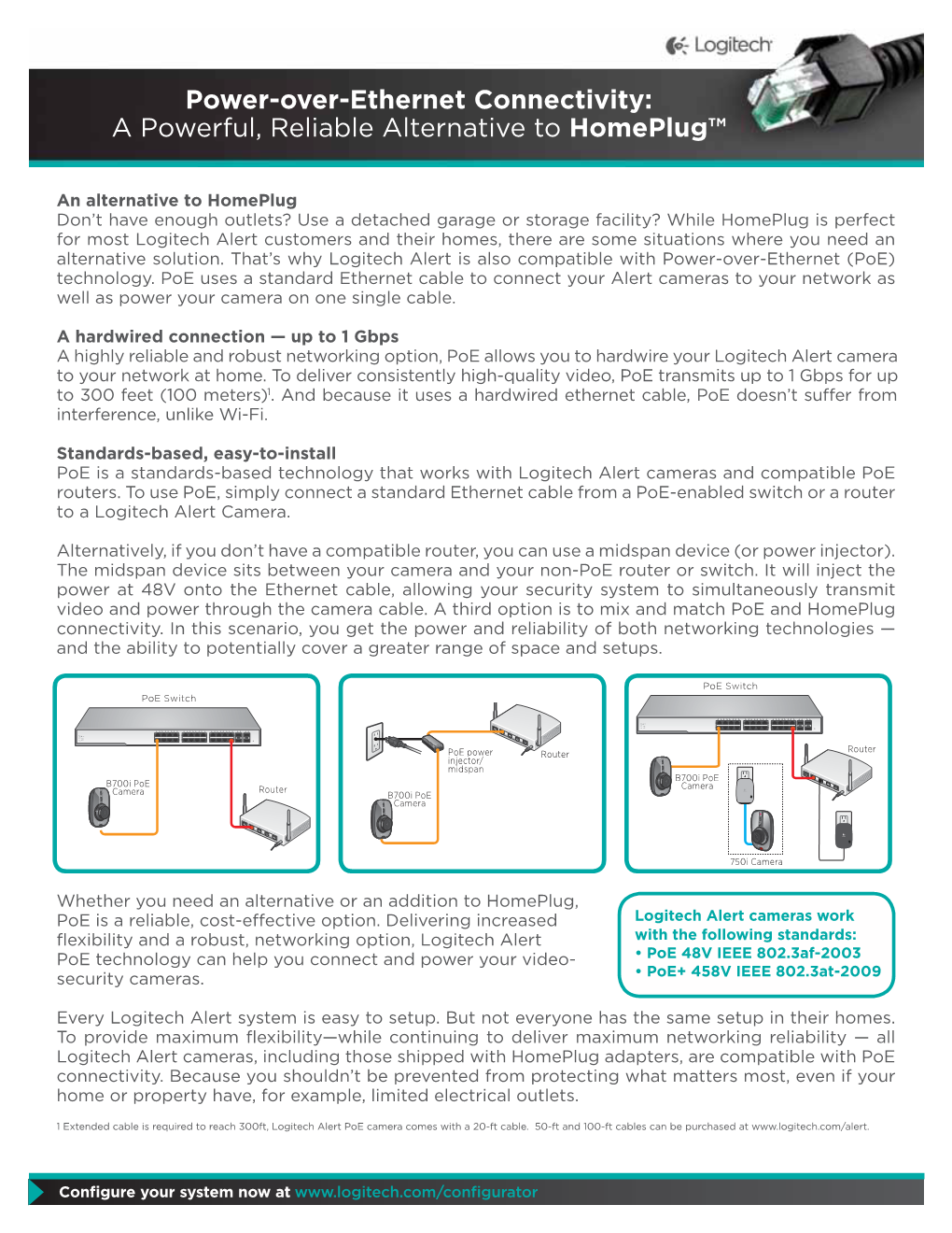 Power-Over-Ethernet Connectivity: a Powerful, Reliable Alternative to Homeplug™