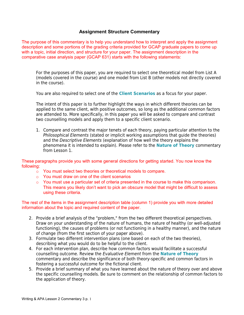 Lesson 1: Making Meaning of APA Format - Using APA Format to Effectively Communicate Meaning s1