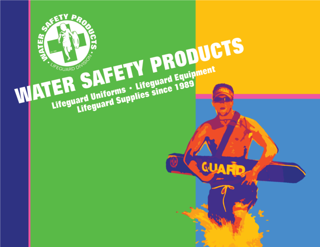 Water Safety Products Catalog