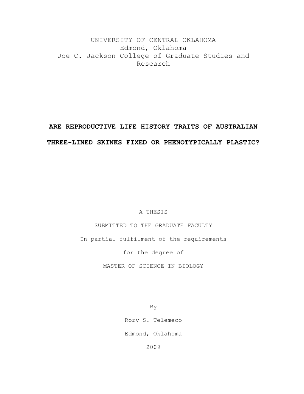 Thermal Effects on Reptile Reproduction: Adaptation