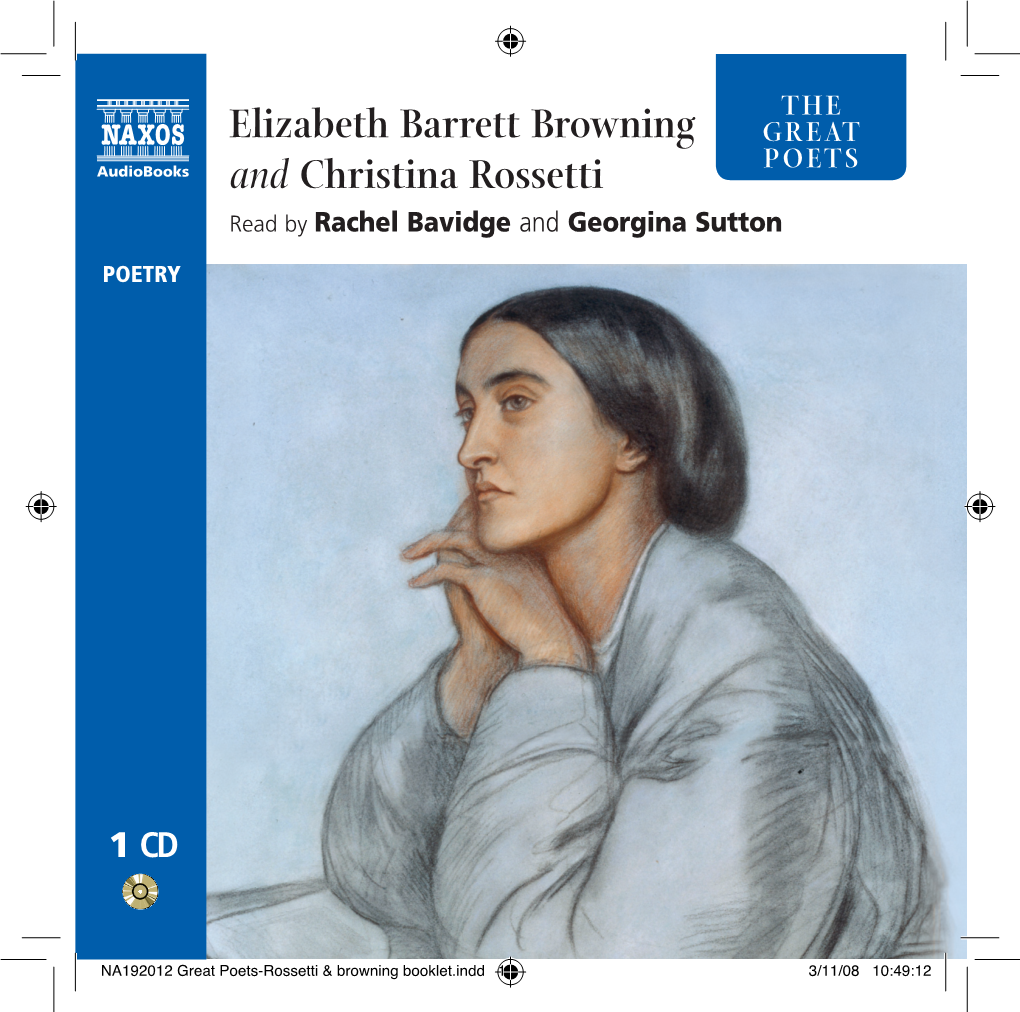 Elizabeth Barrett Browning and Christina Rossetti