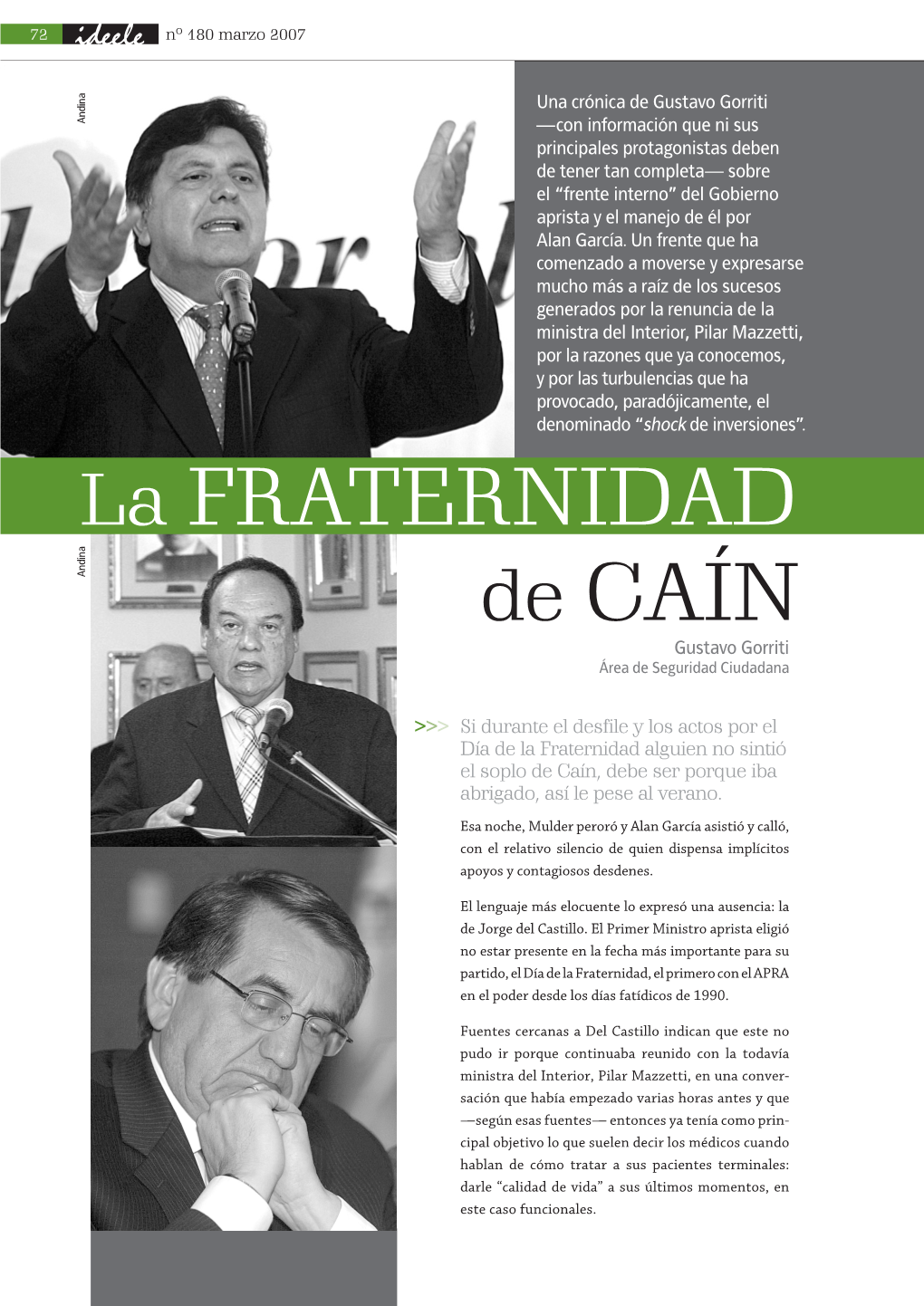 La Fraternidad De Caín