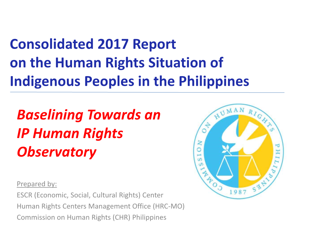 Detrmining the Situation of Human Rights of Filipino