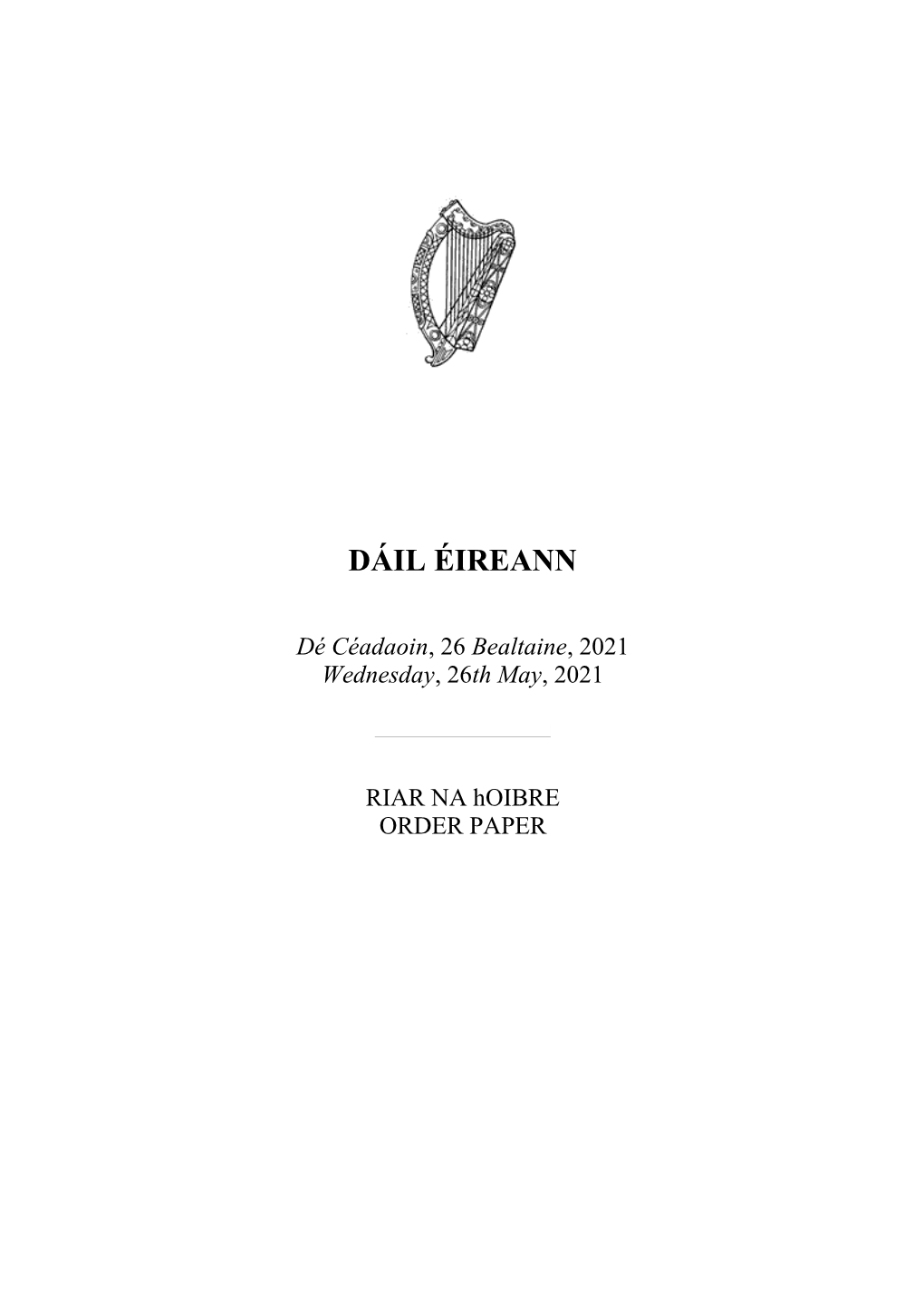 Dáil Éireann