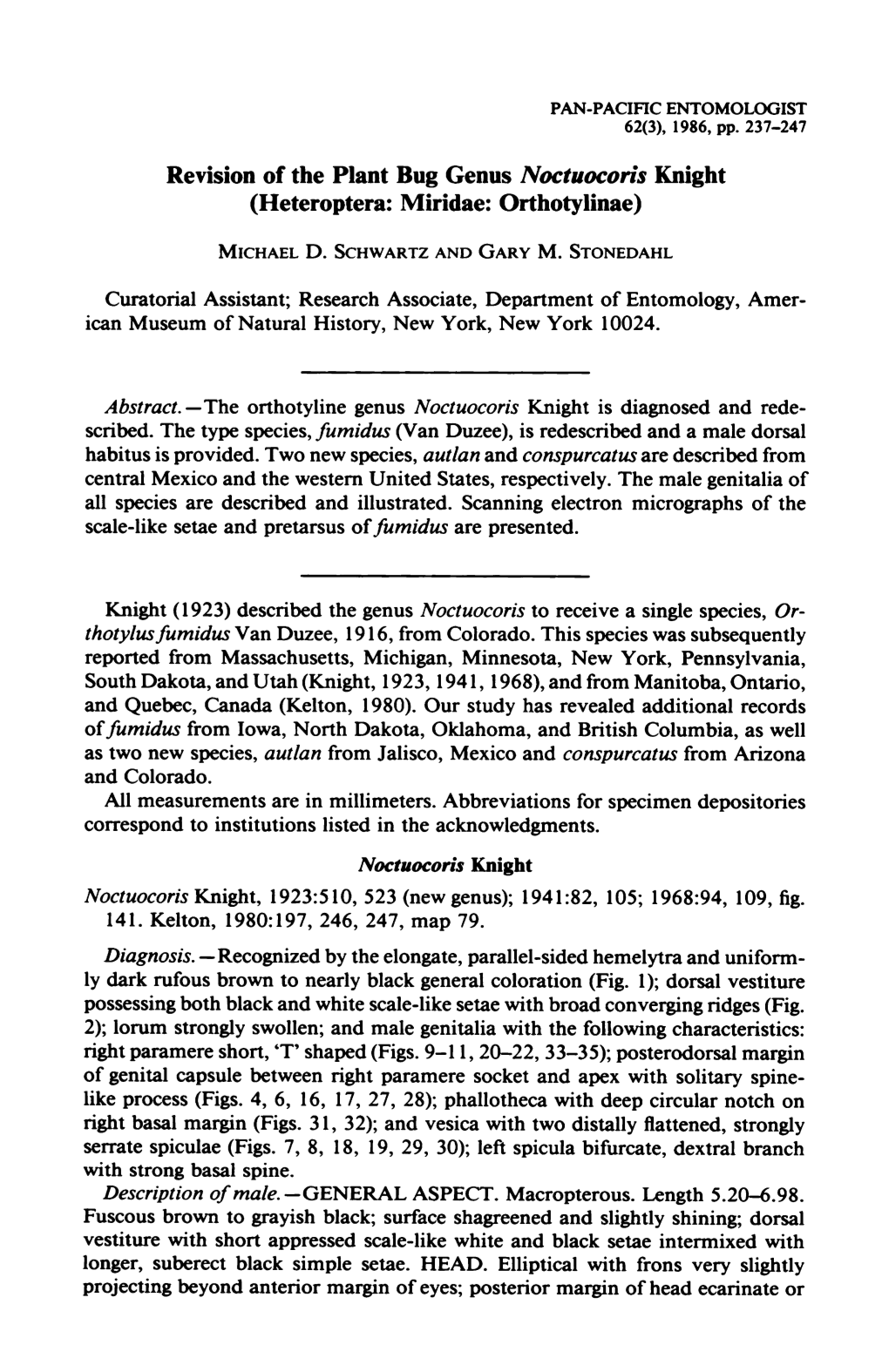 Heteroptera: Miridae: Orthotylinae