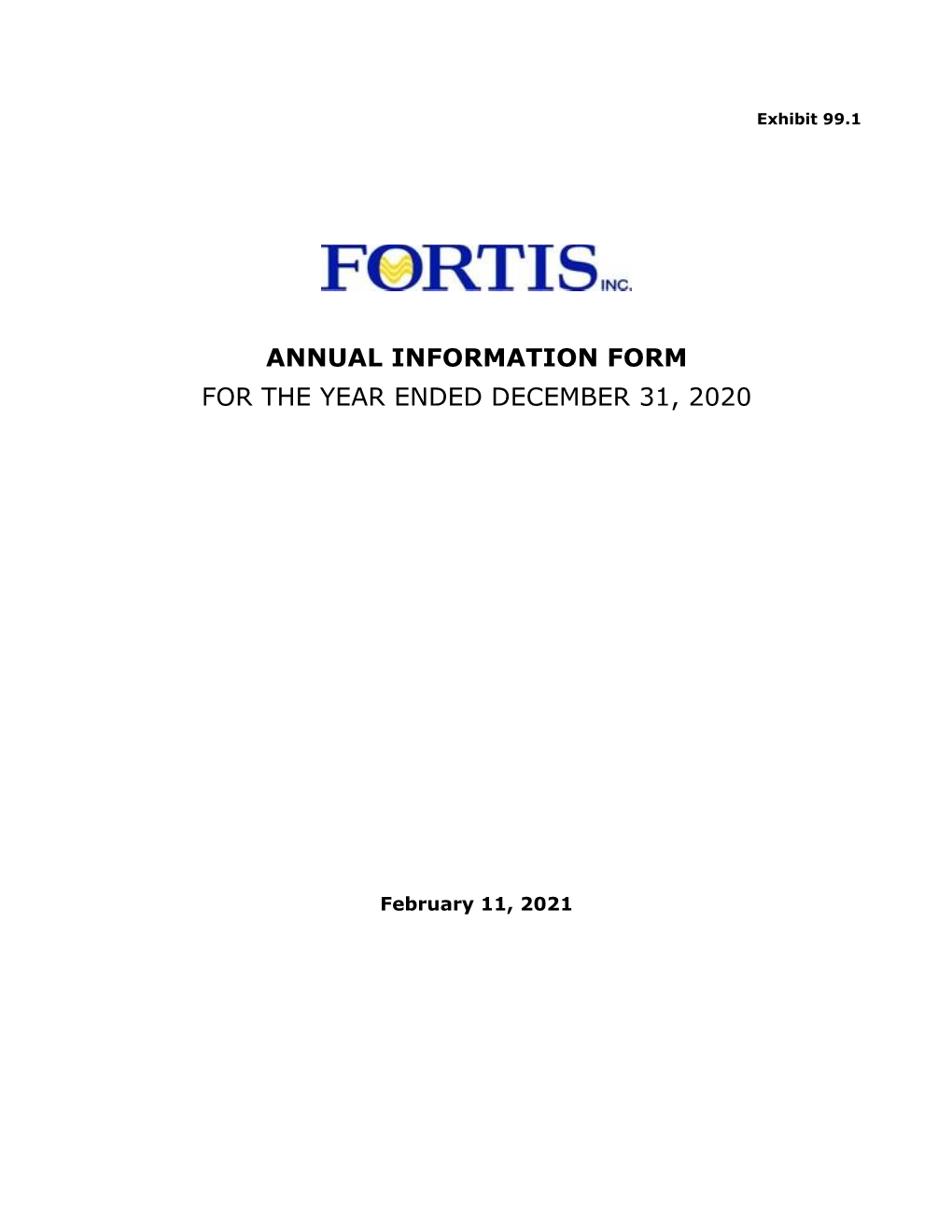 2020 Annual Information Form Are Defined Below