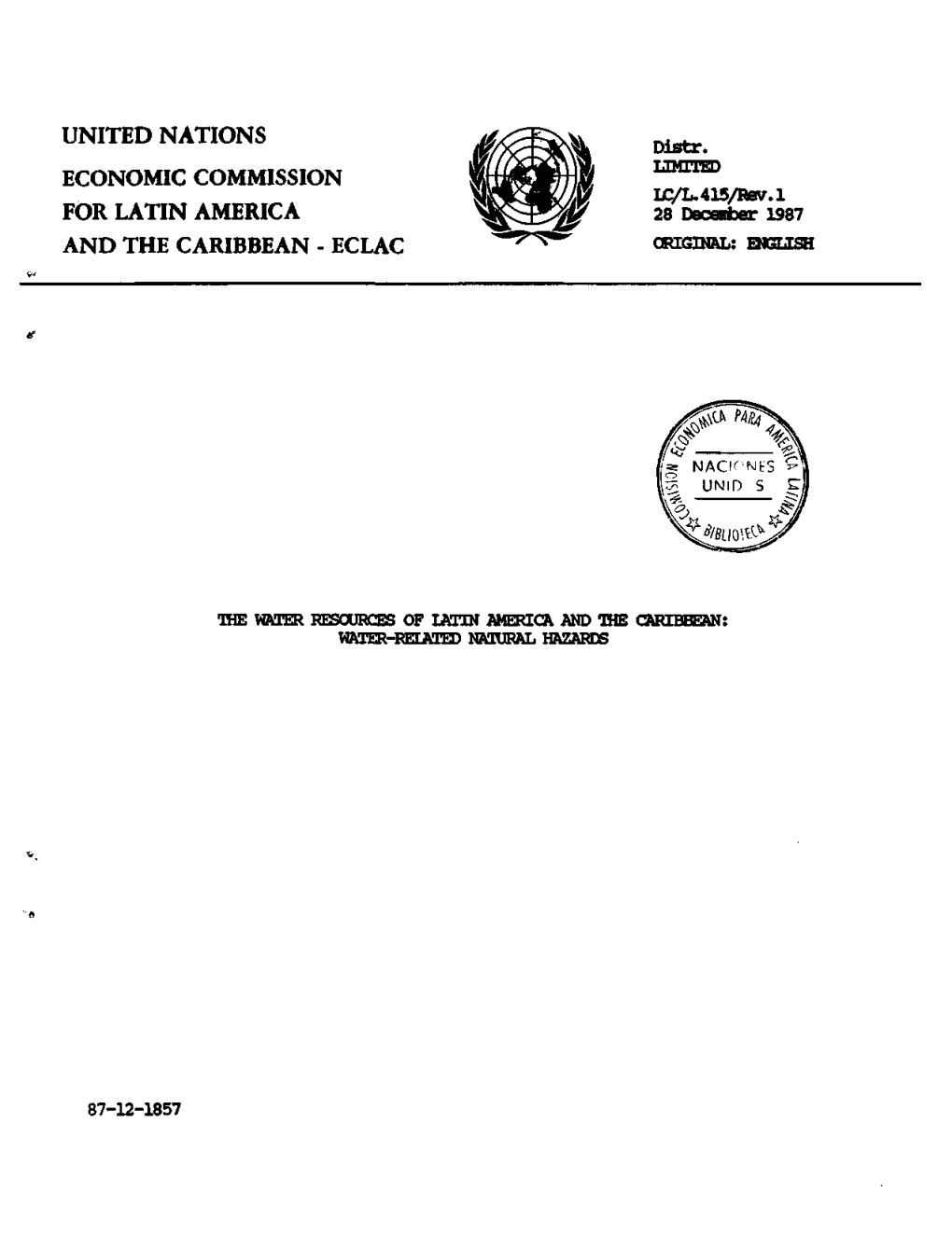 United Nations Economic Commission