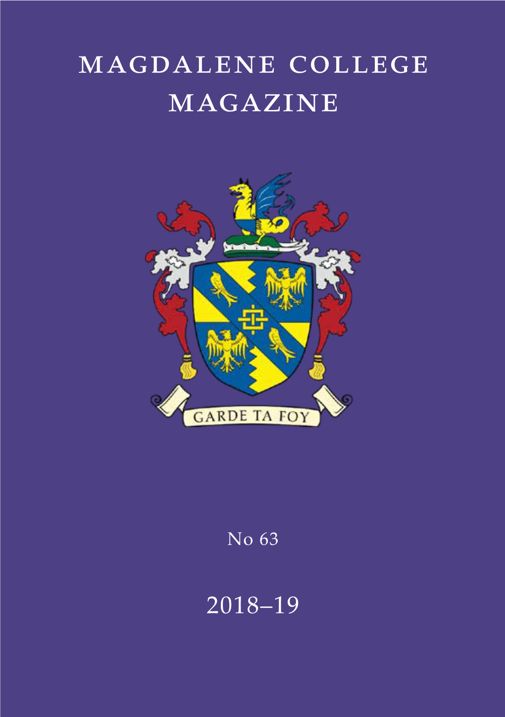 Magdalene College Magazine 2018-19