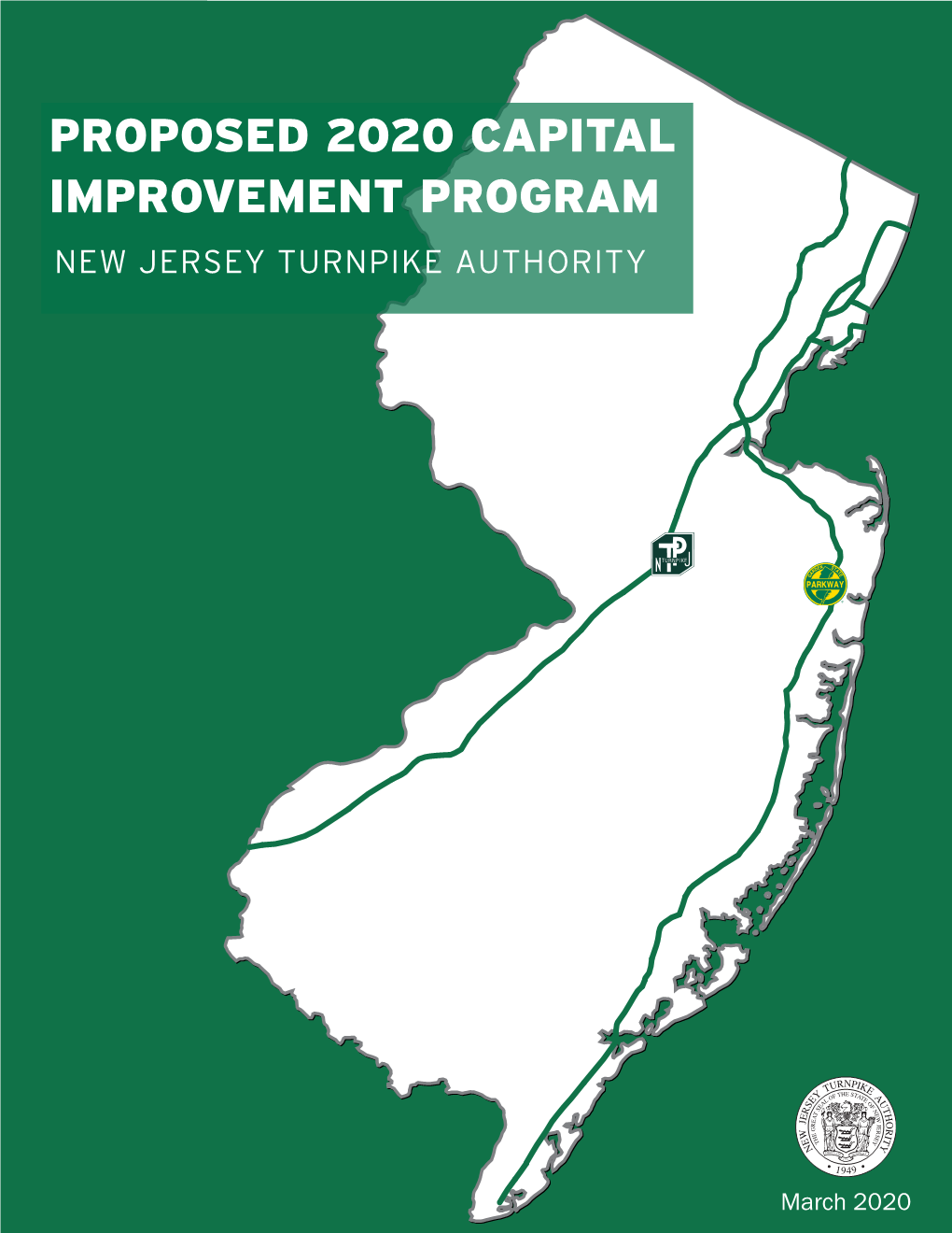 Proposed 2020 Capital Improvement Program New Jersey Turnpike Authority