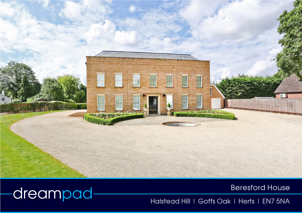 Goffs Oak, Hertfordshire - the Finest Leisure Complex with This Stunning Regency New Build