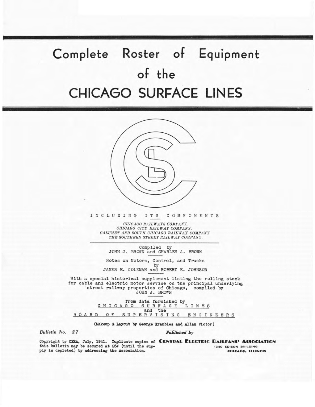 Of Equipment of the CI-IICA60 SURJ=ACE LIN ES