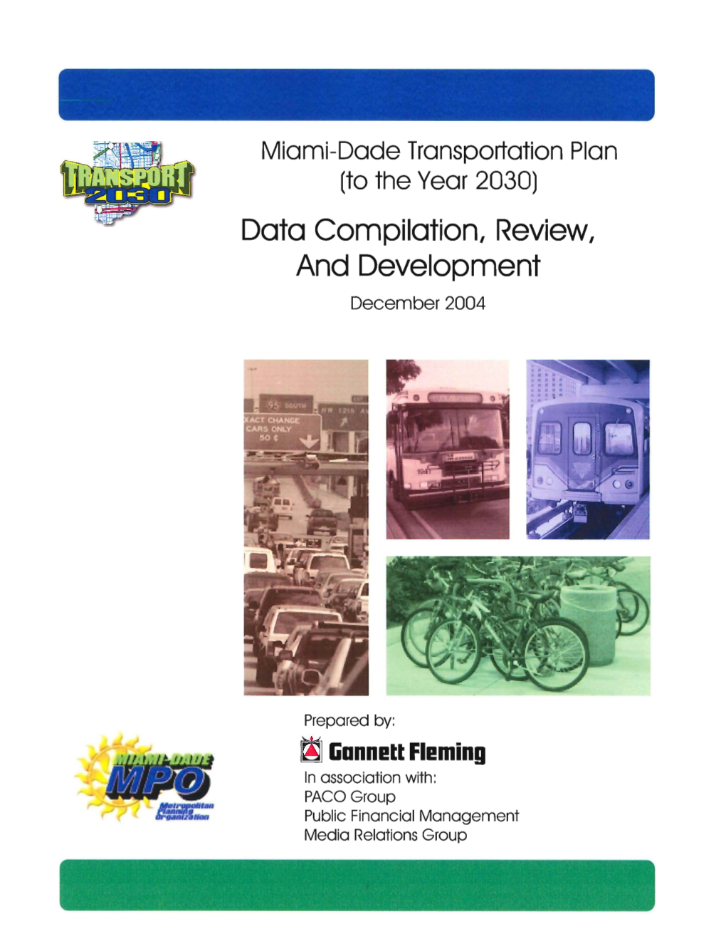 2030 Transportation Plan Data Compilation Review and Development