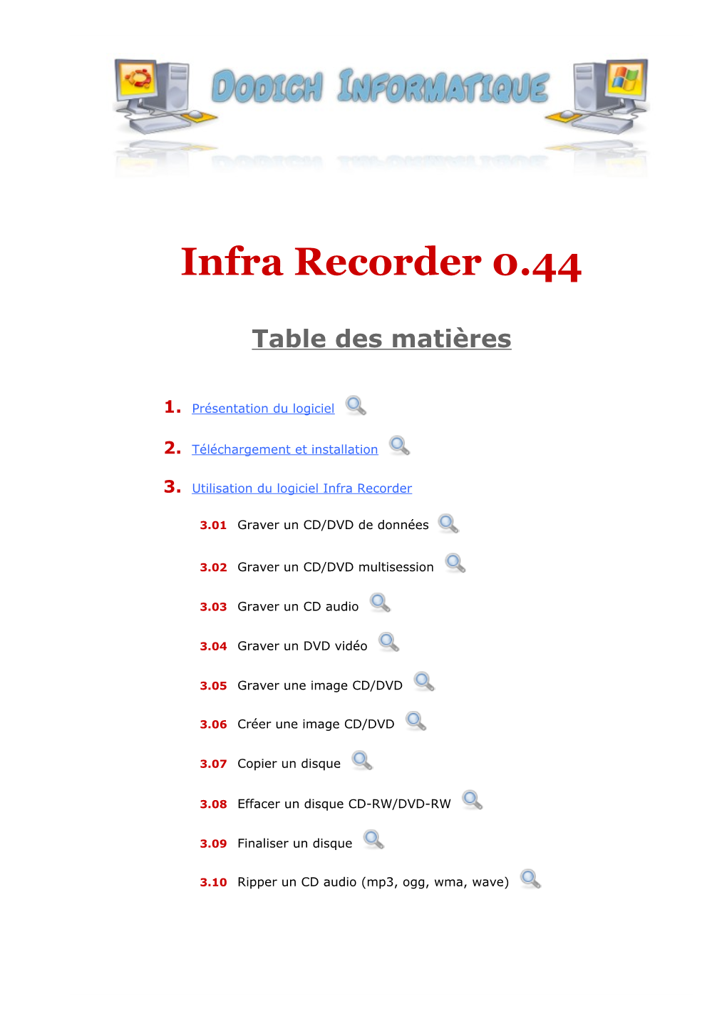 Infra Recorder 0.44