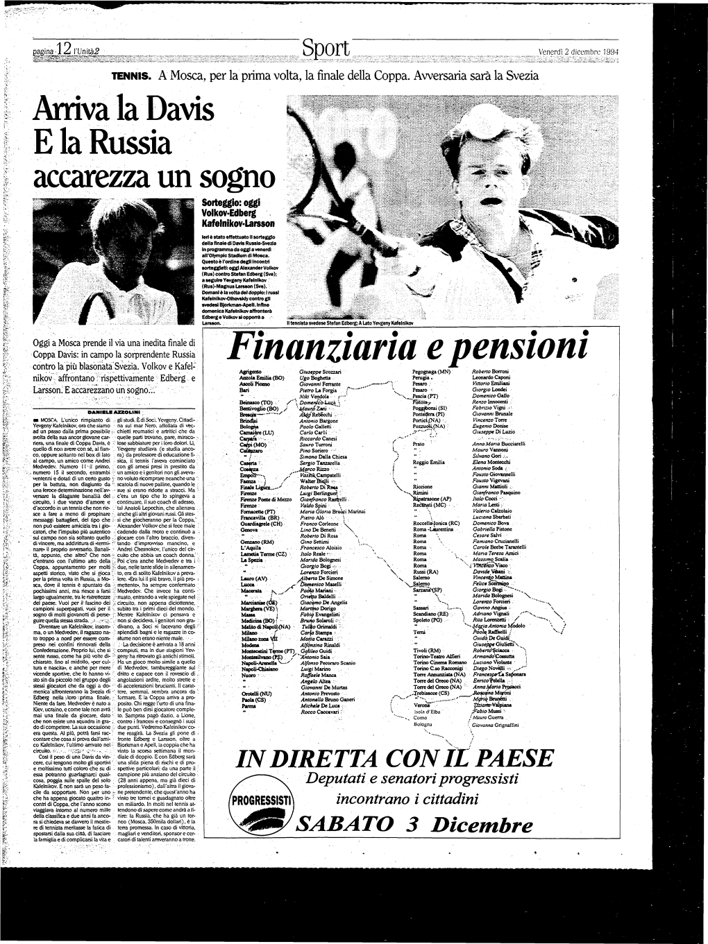 Finanziaria E Pensioni Contro La Più Blasonata Svezia